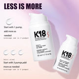 K18 Original Leave-In Repair Hair Mask Treatment to Repair Dry or Damaged Hair 4 Minutes to Reverse Hair Damag Conditioner