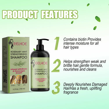 HerbGlow™ Rosemary Shampoo